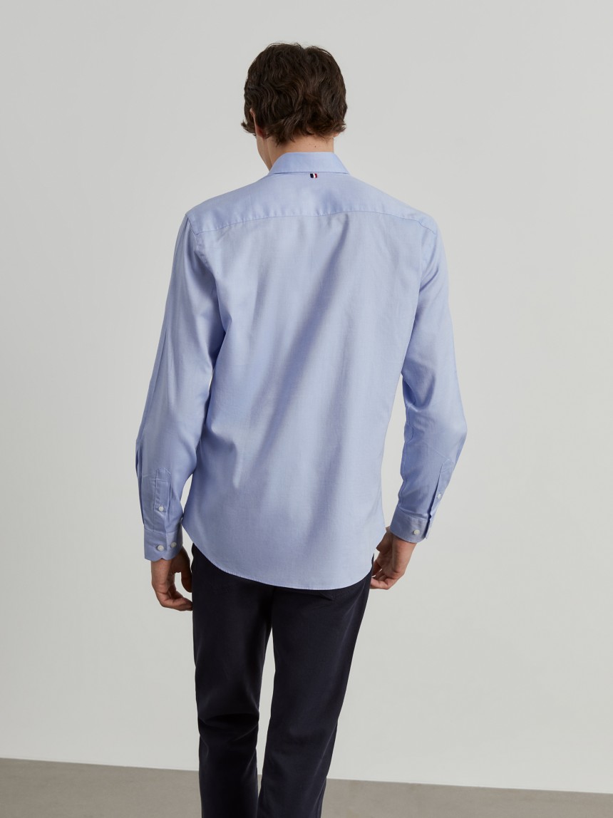 Camisa de algod�n slim fit