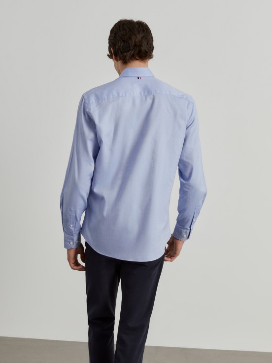 Slim fit cotton shirt