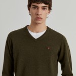 Pullover de l decote em V