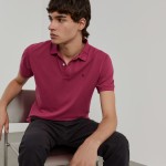 Cotton piqu polo