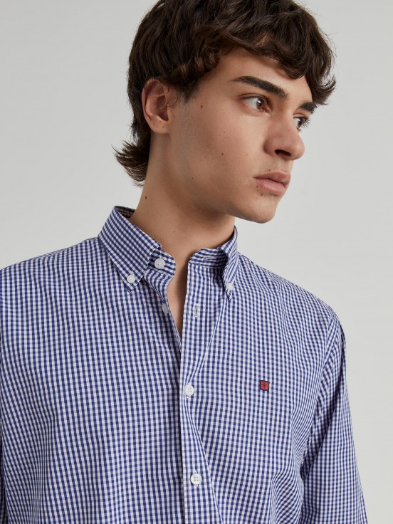 Regular fit square shirt