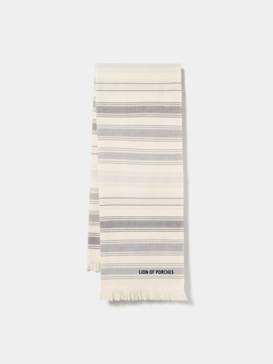 Striped beach towel