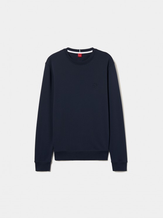 Sudadera cuello redondo