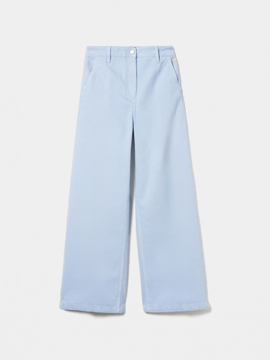 Calas denim wide leg