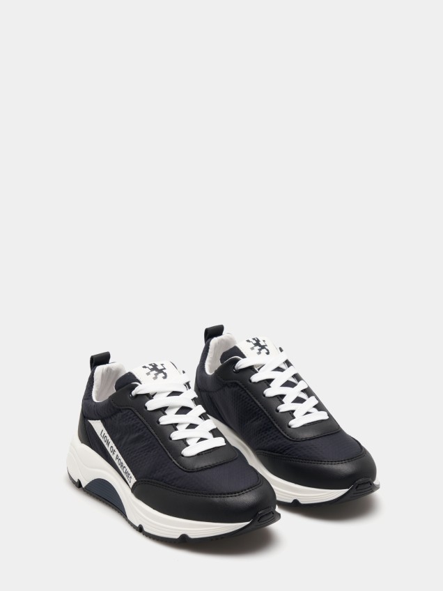 Two-tone matching sneakers - Image product