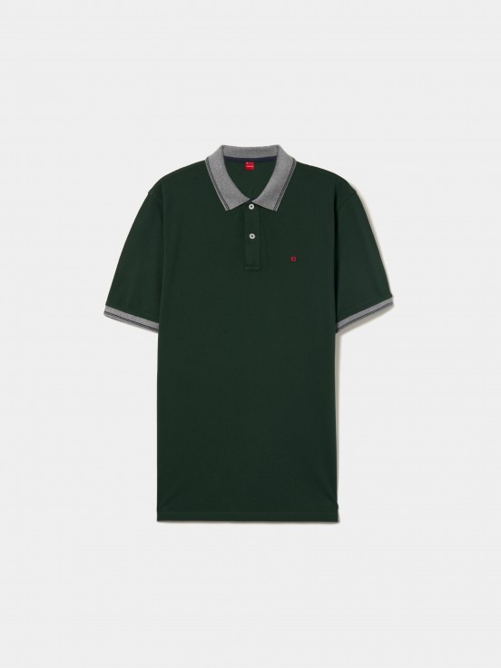 Regular fit pique polo shirt