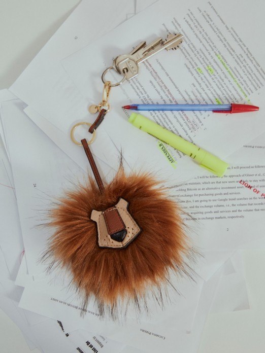 Lion keychain