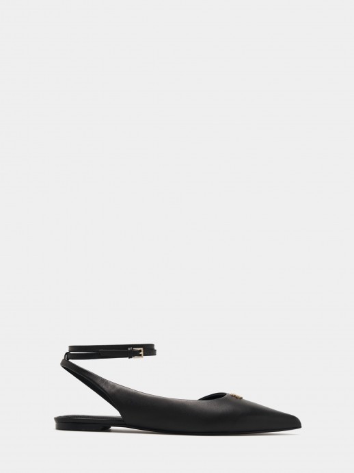 Leather mules