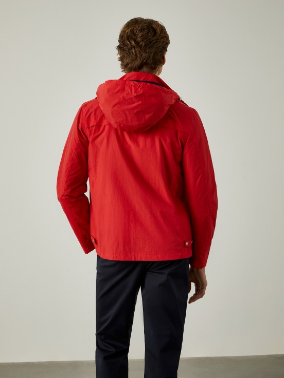 Technical fabric jacket