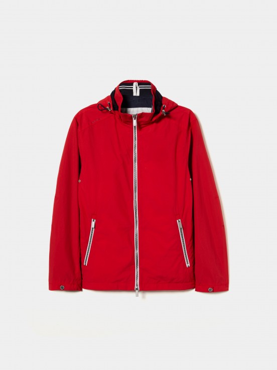 Technical fabric jacket