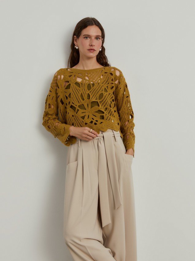 Camisola malha aberta - Image product