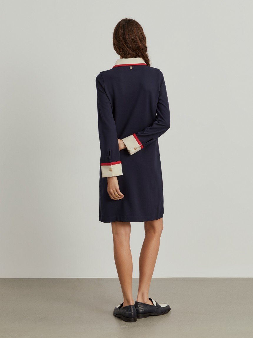 Vestido color block