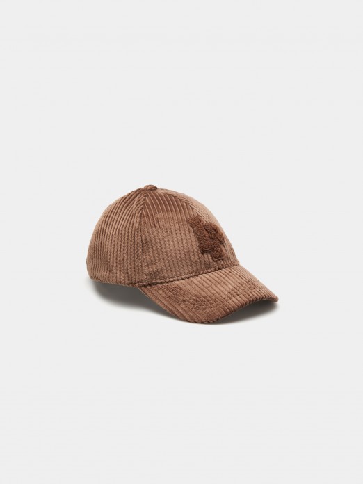 Corduroy cap