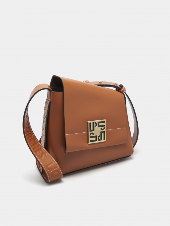 Asymmetric shoulder bag