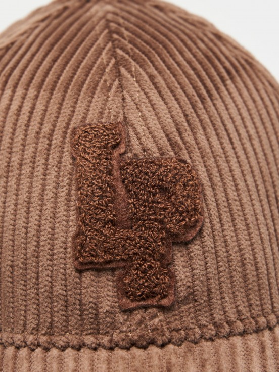 Corduroy cap