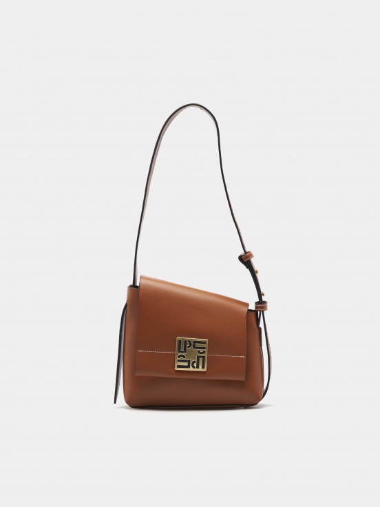 Asymmetric shoulder bag