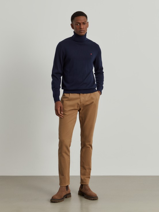 Regular fit chino pants