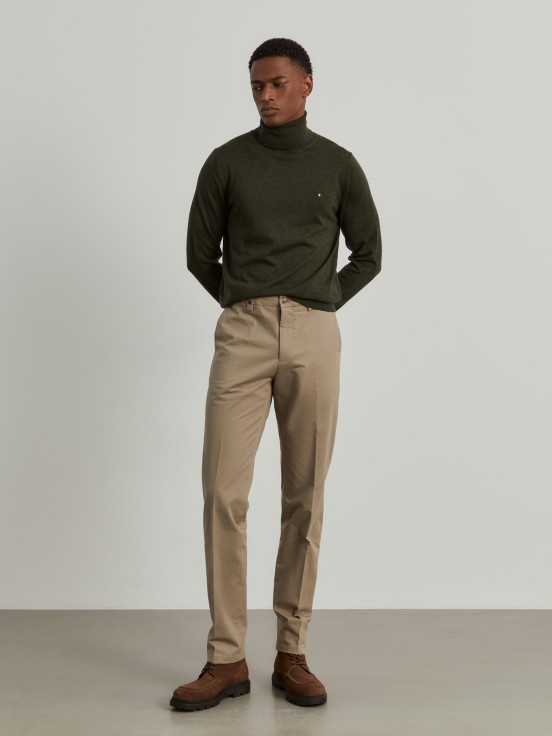 Regular fit chino pants