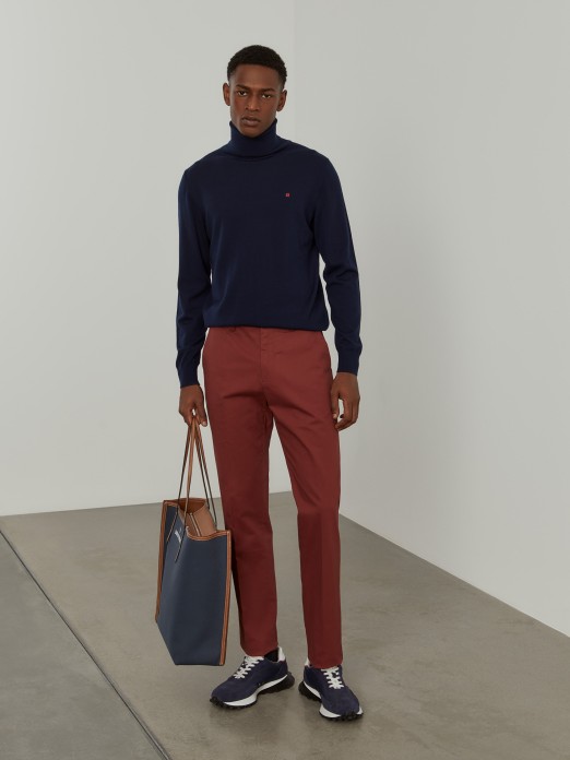 Regular fit chino pants