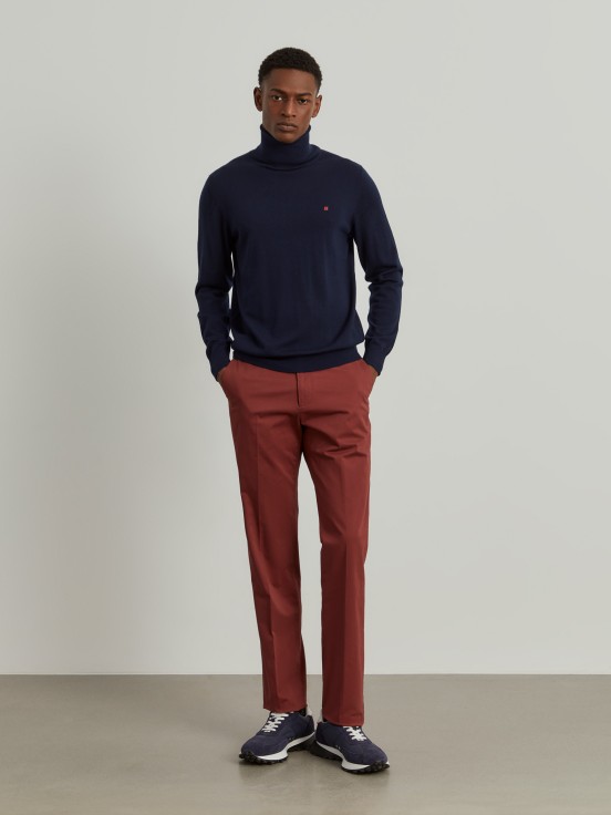 Regular fit chino pants