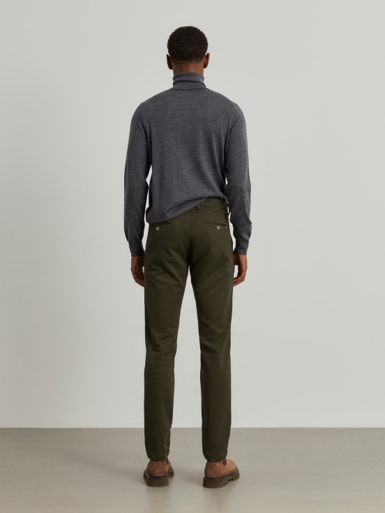 Slim fit chino pants