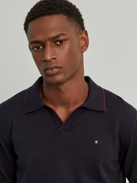 Long sleeve polo