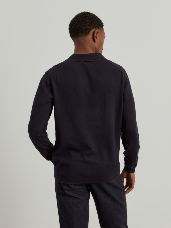 Long sleeve polo