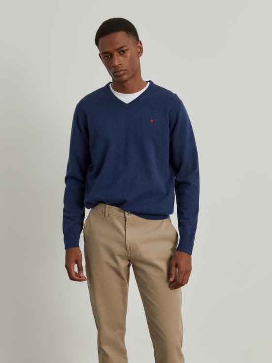 Regular fit chino pants