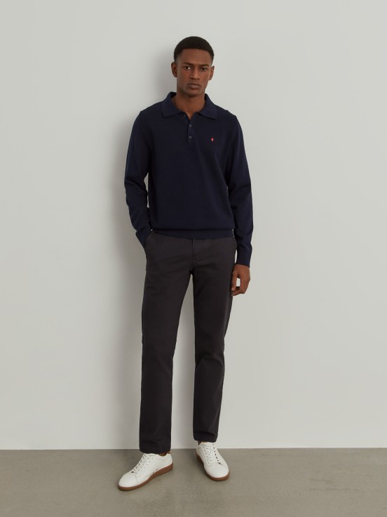 Regular fit chino pants