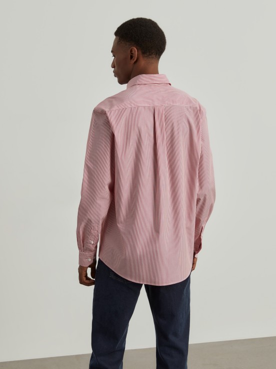 Regular fit striped shirt