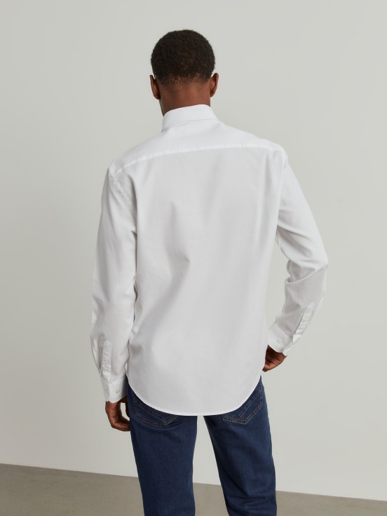 Slim fit cotton shirt