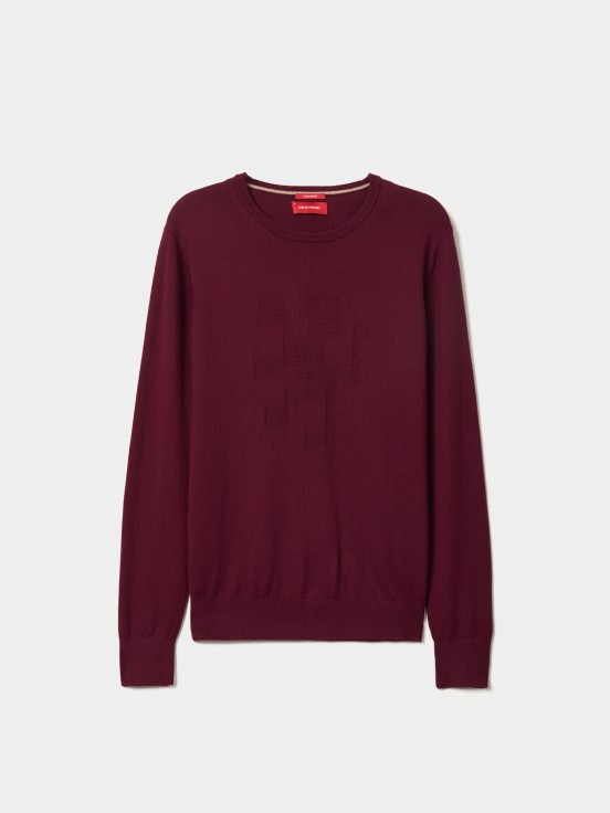 Cotton and cashmere sweater