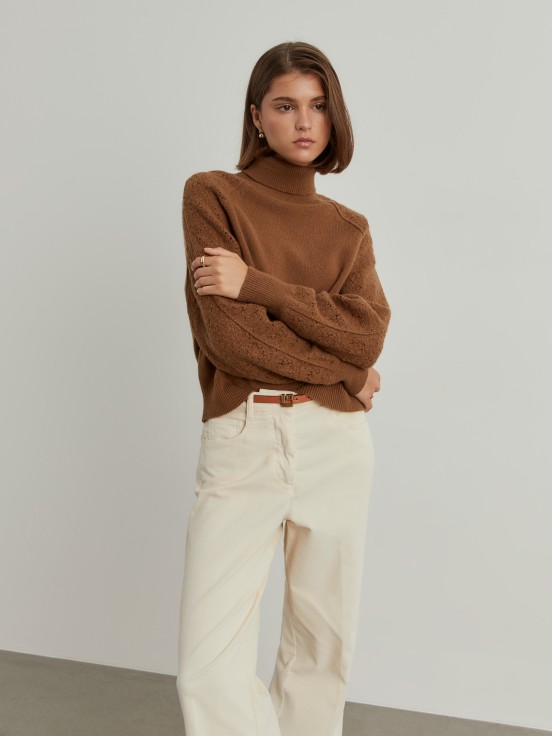 Turtleneck sweater