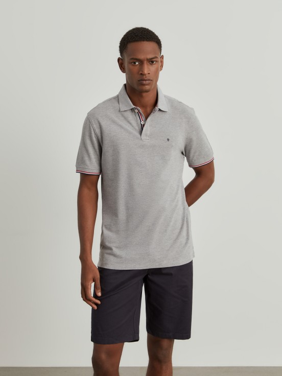 Slim fit polo