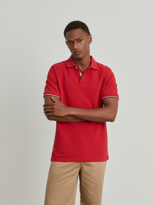 Slim fit polo