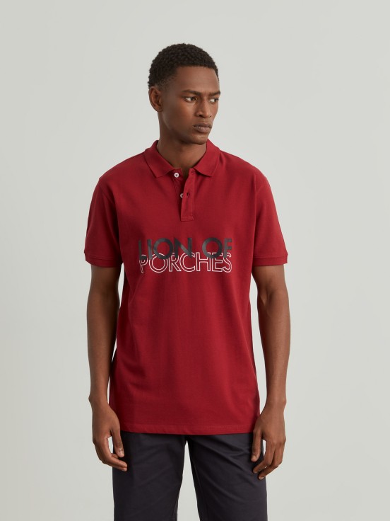 Polo piqu slim fit