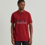 Slim fit pique polo shirt