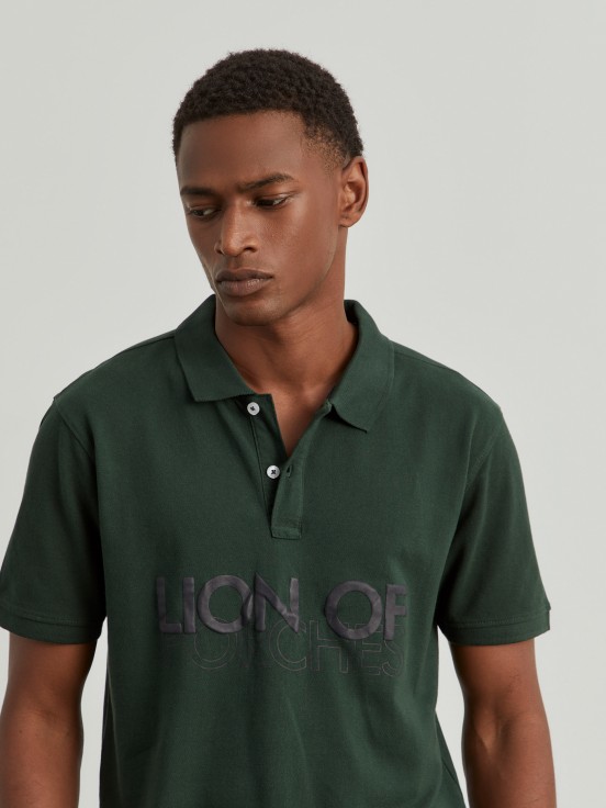 Polo piqu slim fit