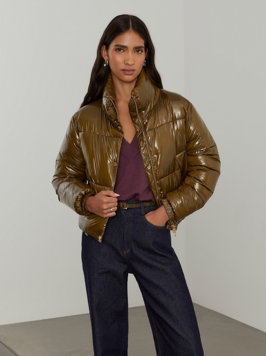 Blus�o acolchoado