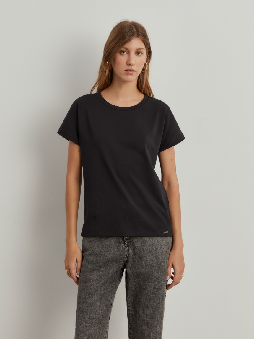 T-shirt em algod�o