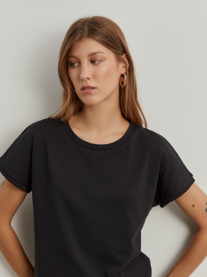 T-shirt em algod�o