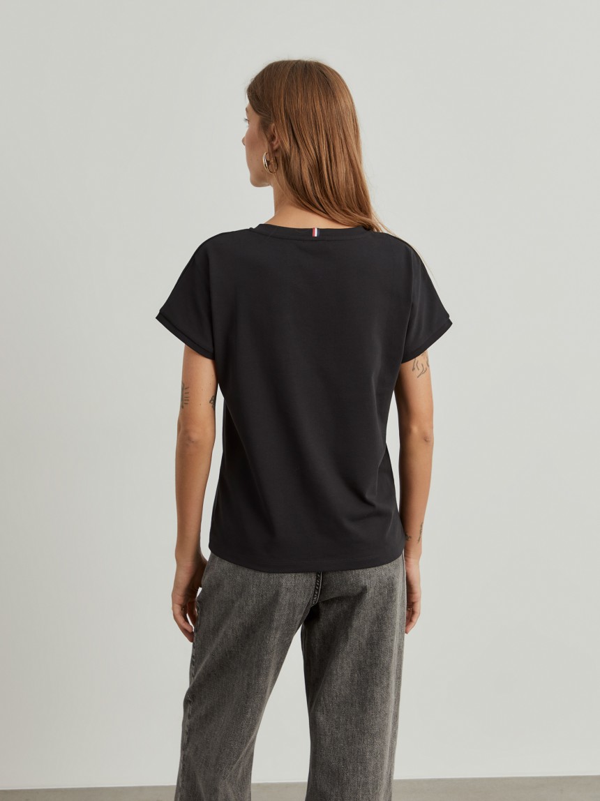 T-shirt em algod�o