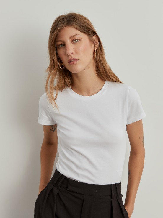 Basic cotton t-shirt