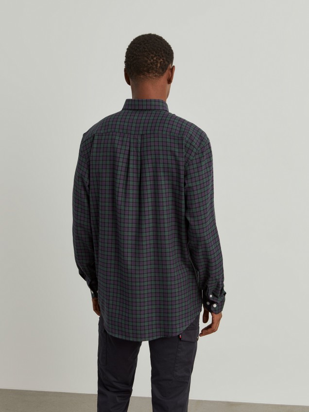 Camisa xadrez regular fit