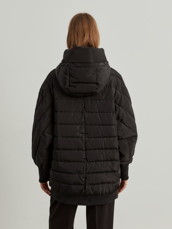 Padded jacket with hood