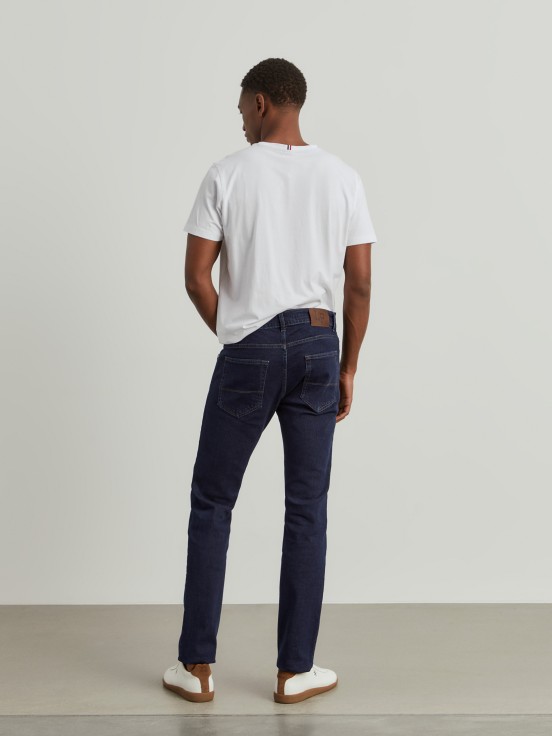 Slim Fit Denim Pants