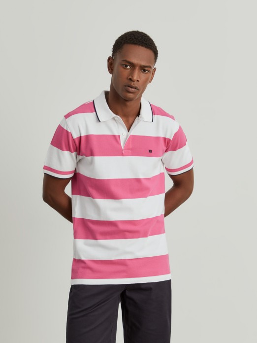 Striped Polo Shirt