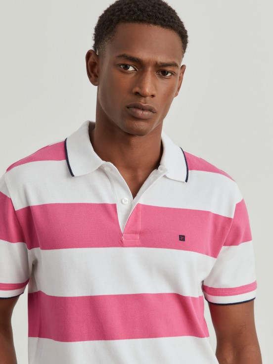 Striped Polo Shirt