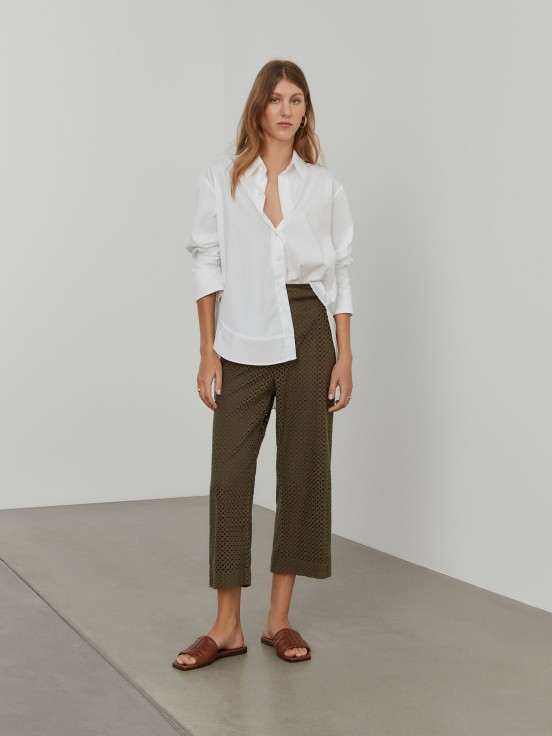 Broderie Anglaise Trousers