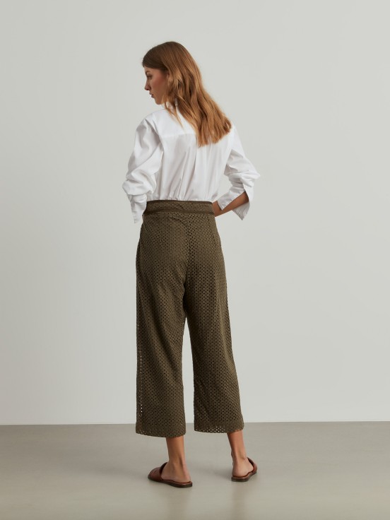 Broderie Anglaise Trousers